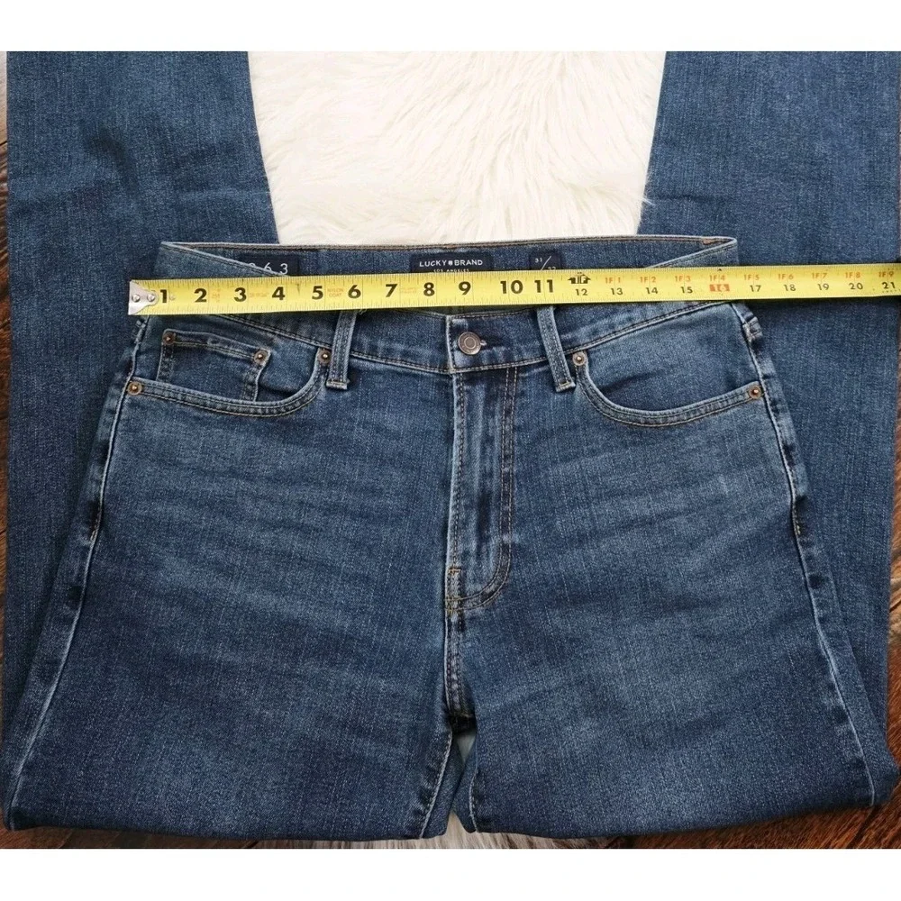 Lucky Brand 363 Vintage Straight Leg Blue Denim Jeans Men's Size 31x32